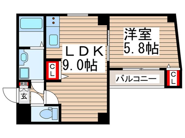 Pear Residence Minatoの物件間取画像